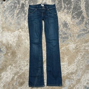 Hudson Signature Bootcut in dark- medium wash Jeans 26 baby beth